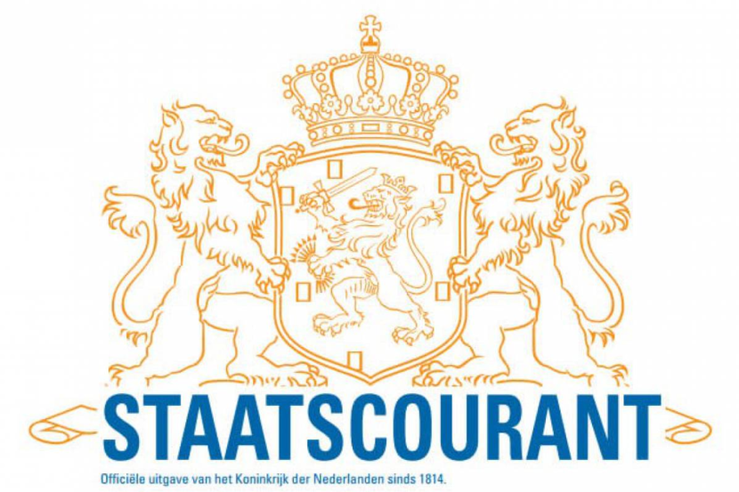 publicatie Staatscourant