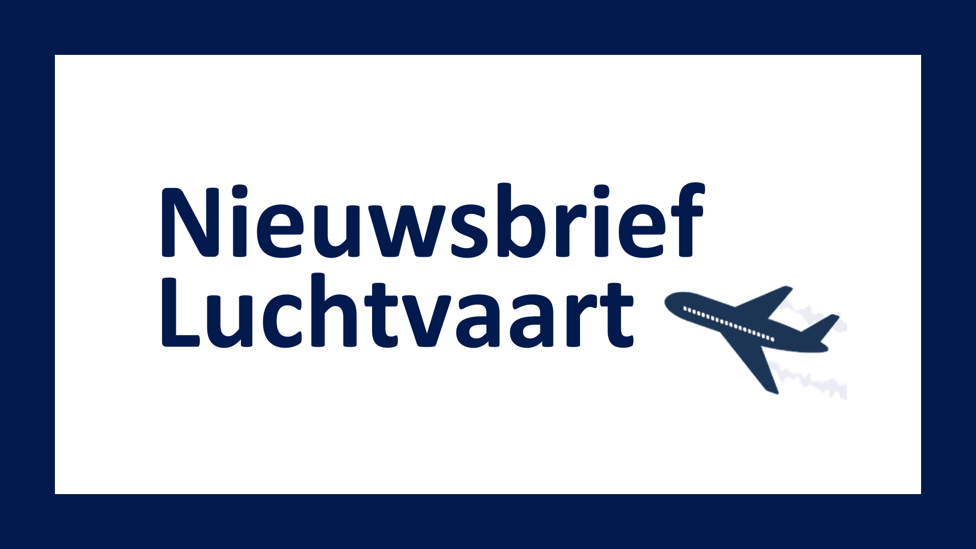 Abonneer u op de EU ETS Luchtvaart nieuwsbrief